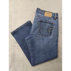American Eagle Outfitters Womens Size 12 Blue Denim Bootcut Jeans Normcorp